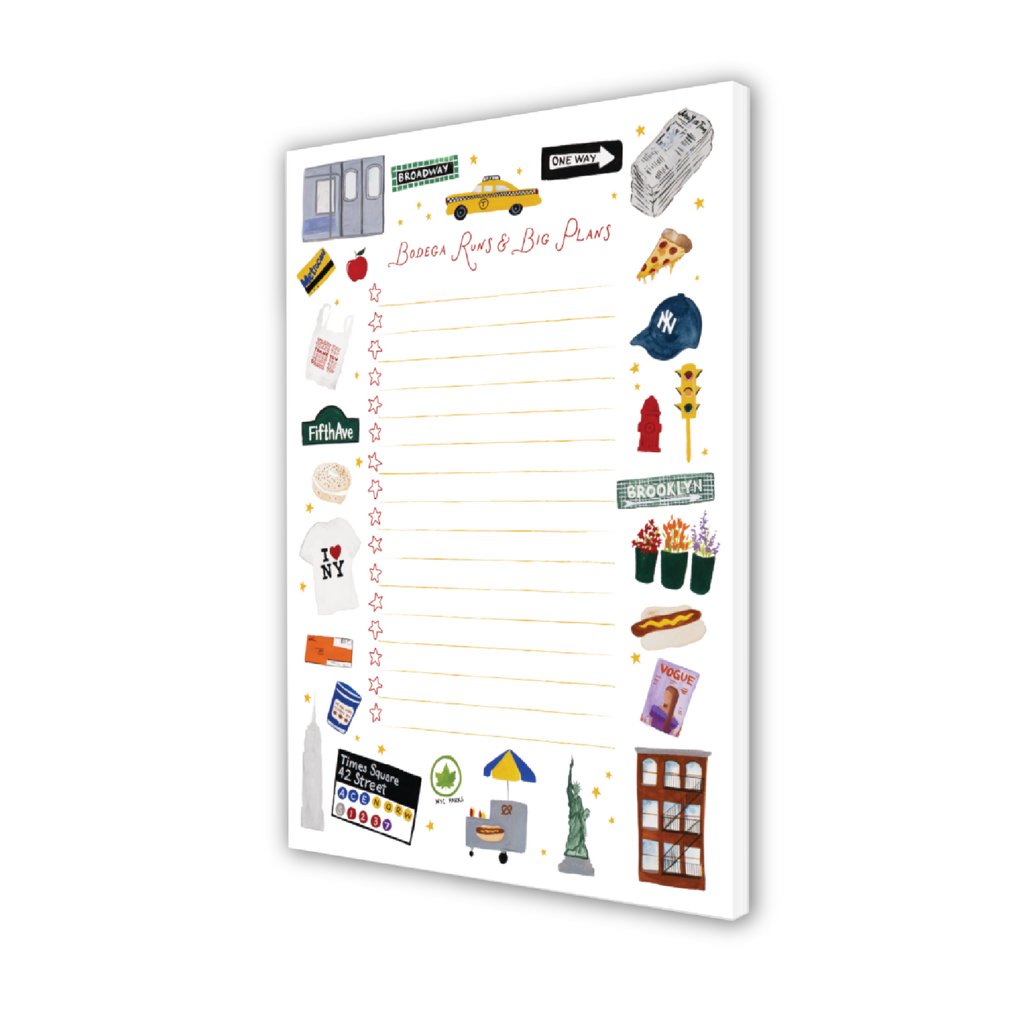 NYC Bodega Runs Notepad
