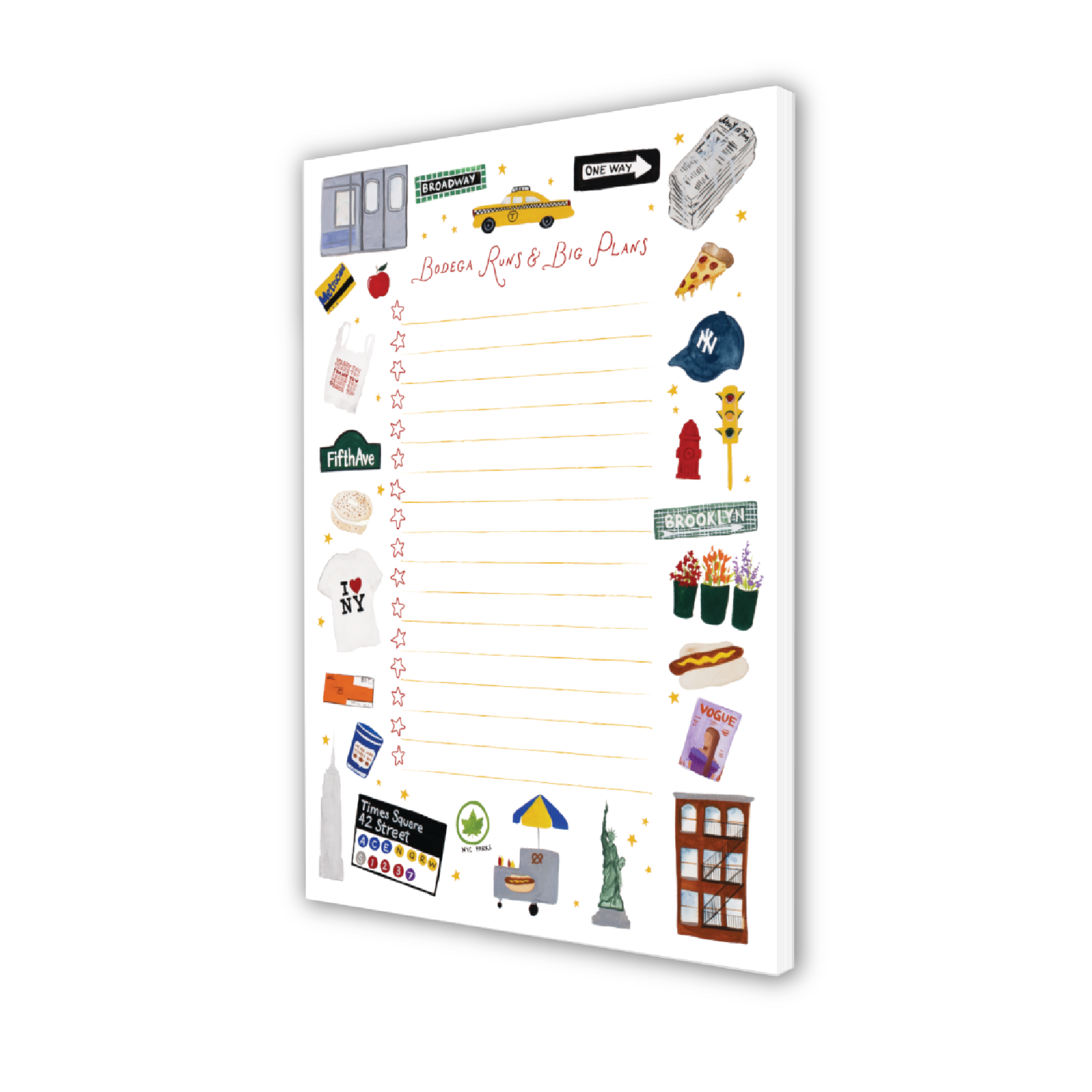 NYC Bodega Runs Notepad