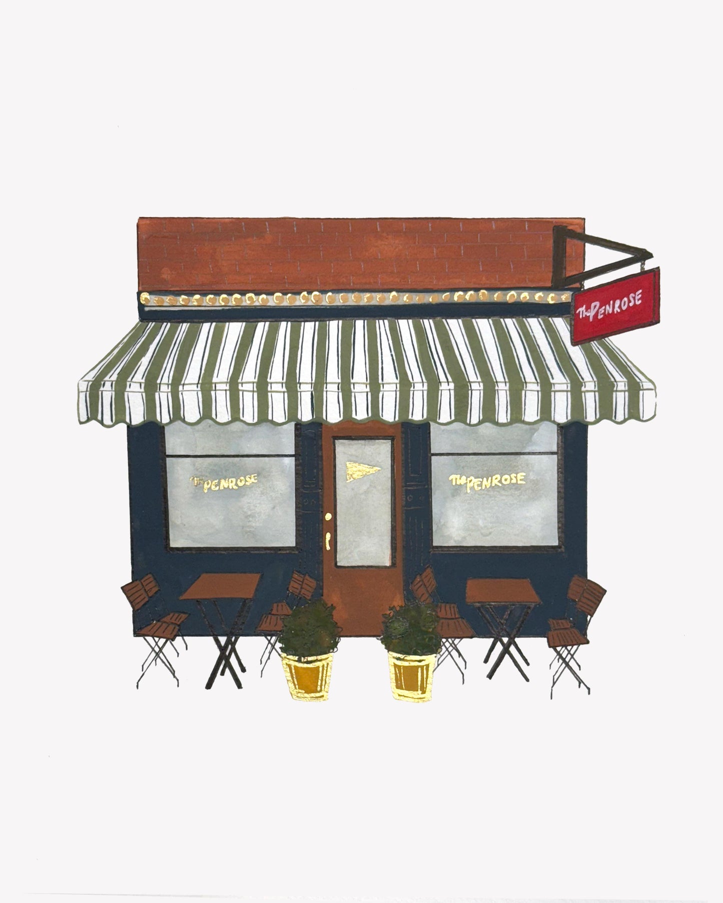 Custom Restaurant Portrait