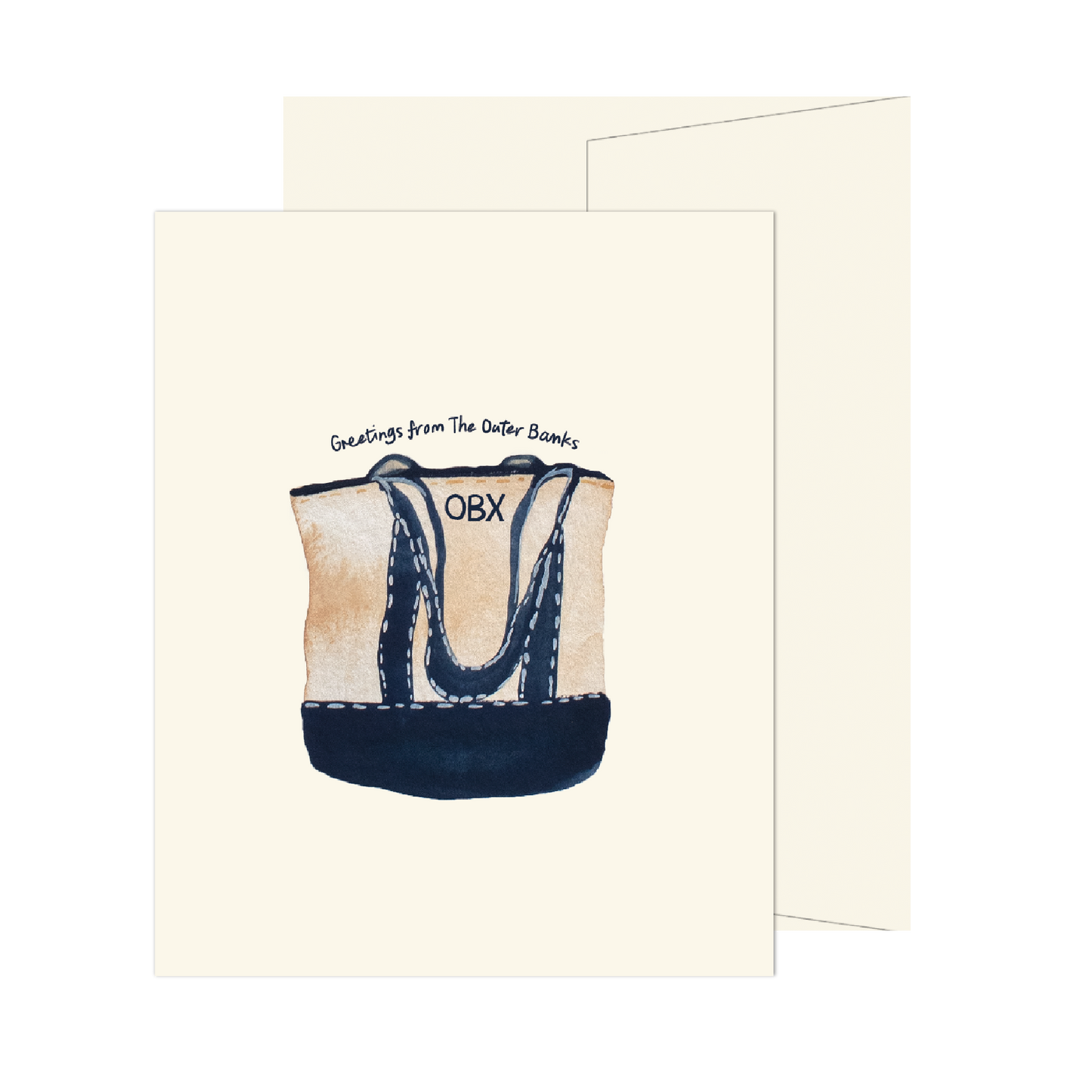 Outer Banks Beach Tote Card