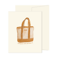 Hilton Head Island Beach Tote Card