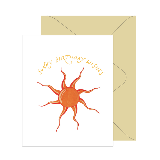 Sunny Birthday Wishes Card