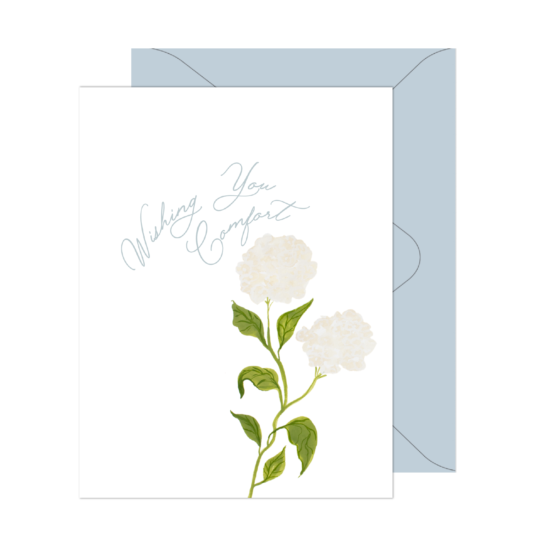 Wishing You Comfort Flower Card