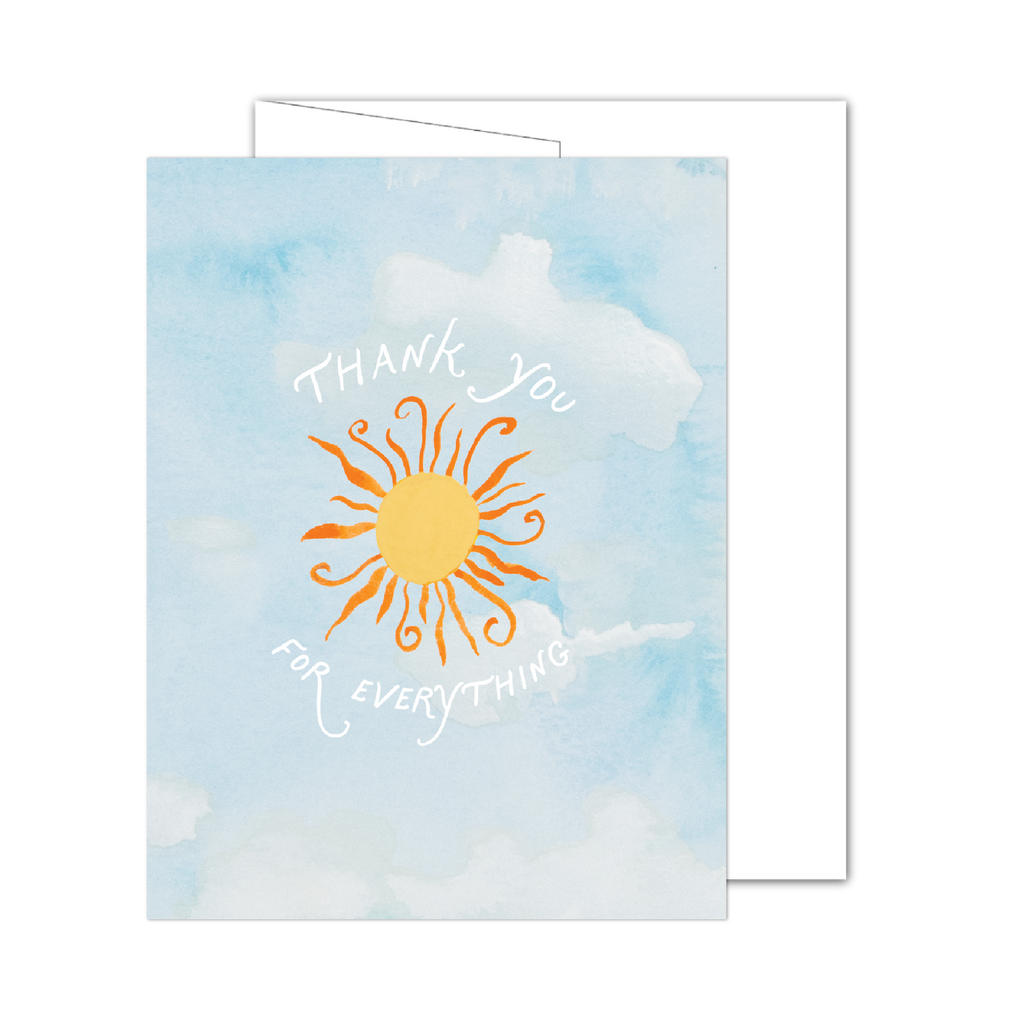 Thank You For Everything Sun Card