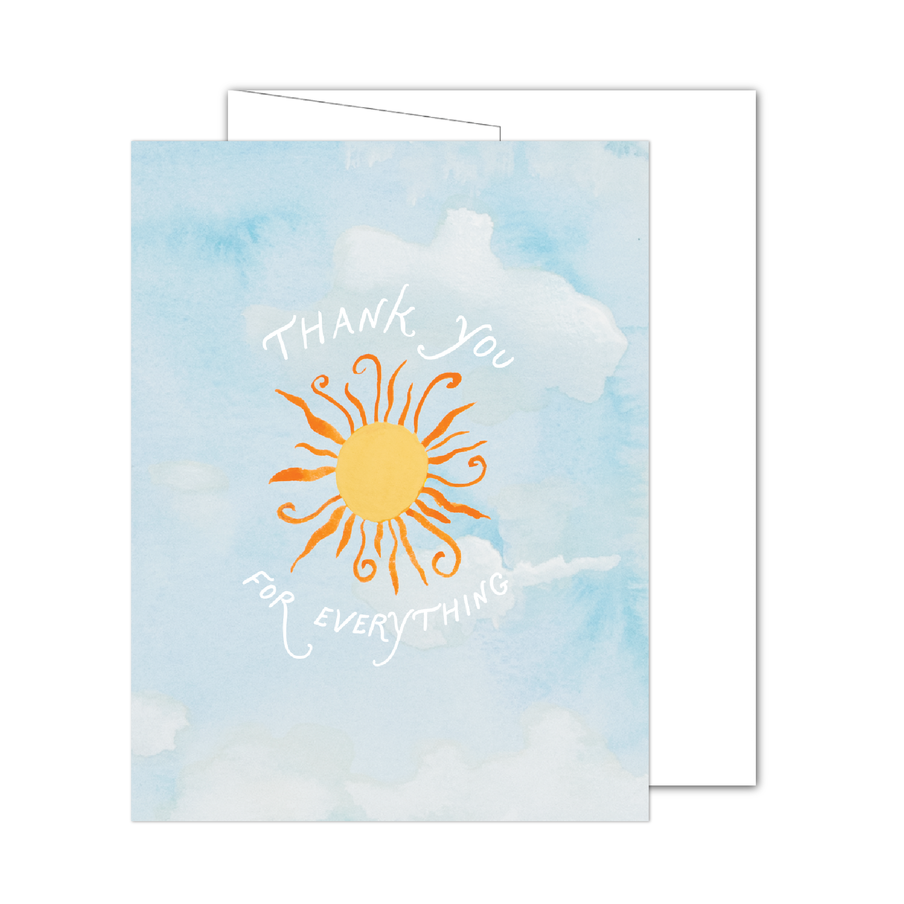 Thank You For Everything Sun Card