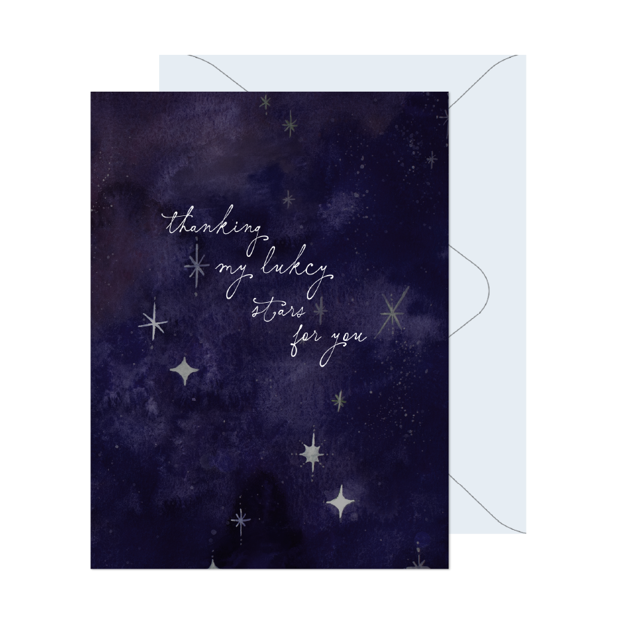 Thank My Lucky Stars Card