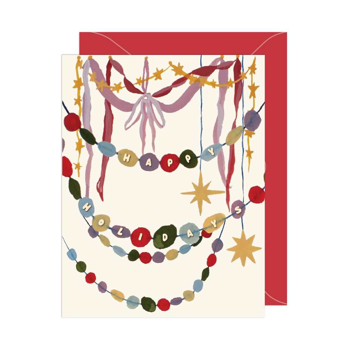 Happy Holidays Banner Card
