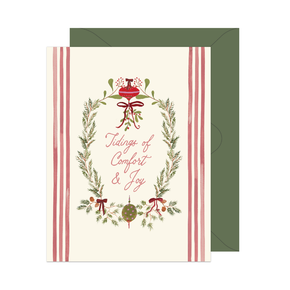 Tidings of Comfort & Joy Christmas Card